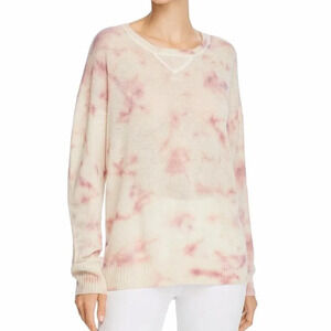 NWT 100% Cashmere Bloomingdales Tie-Dye Sweater